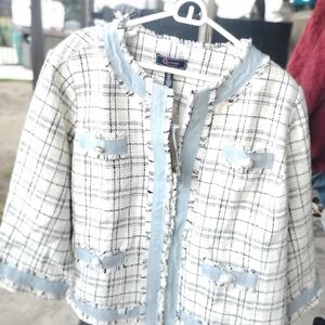 C Wonder Tweed blazer jacket